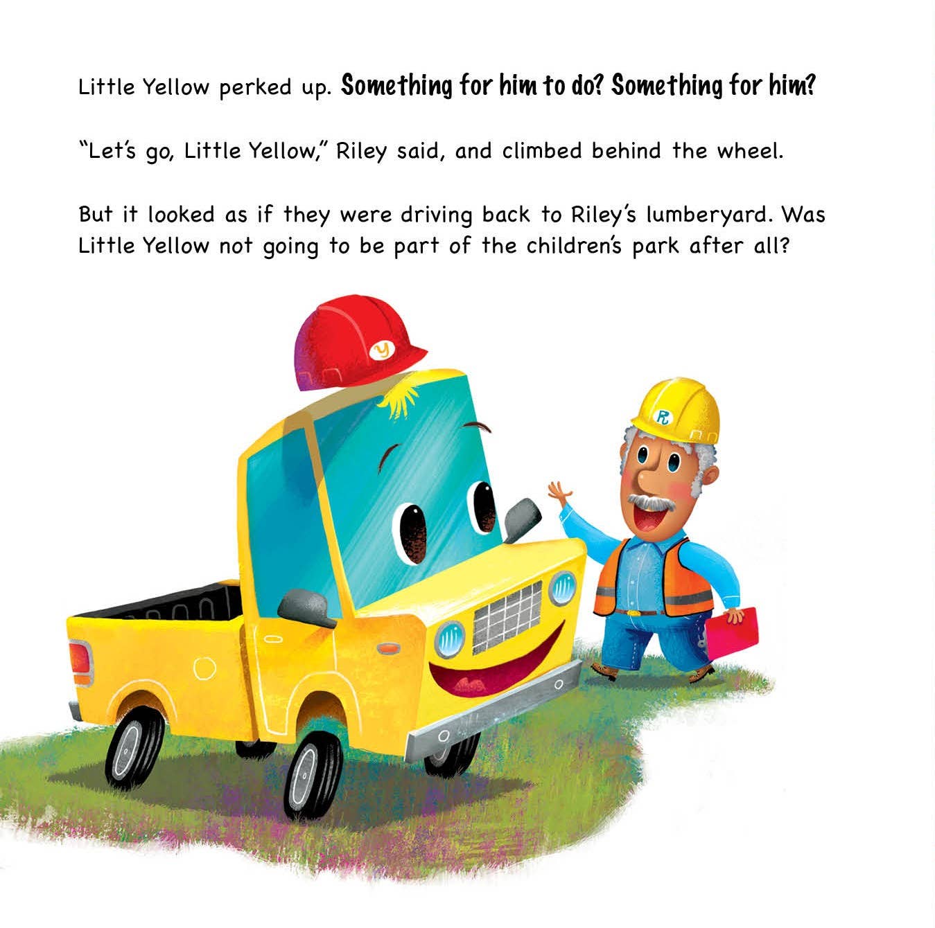 Little Yellow Truck picture book