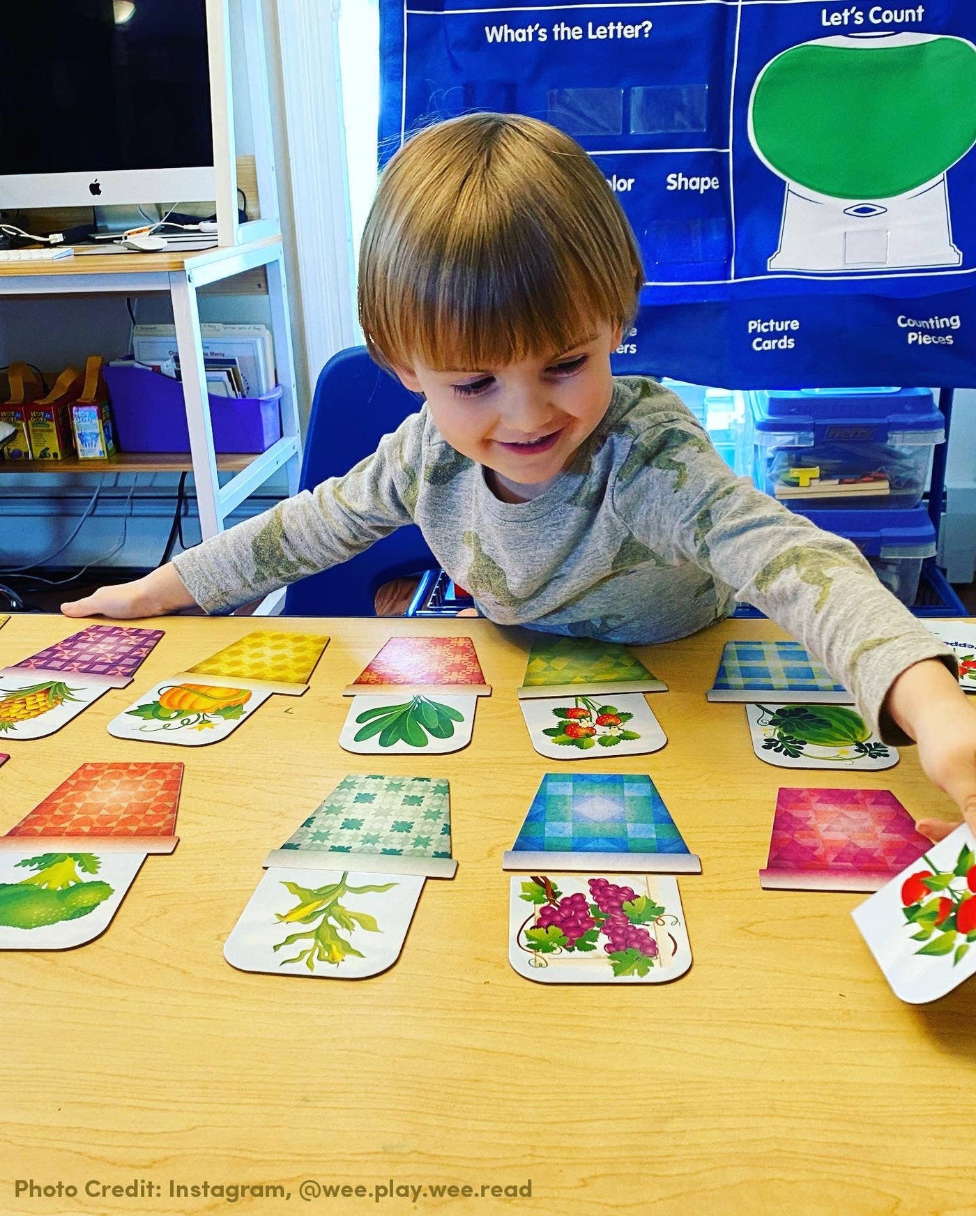 Blue Ninja Studios - Patchwork Garden Preschool Memory Matching Game