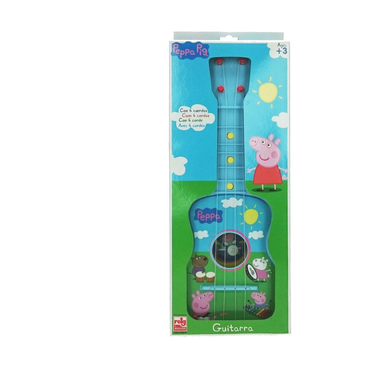 Baby Guitar Peppa Pig Blue Peppa Pig-1