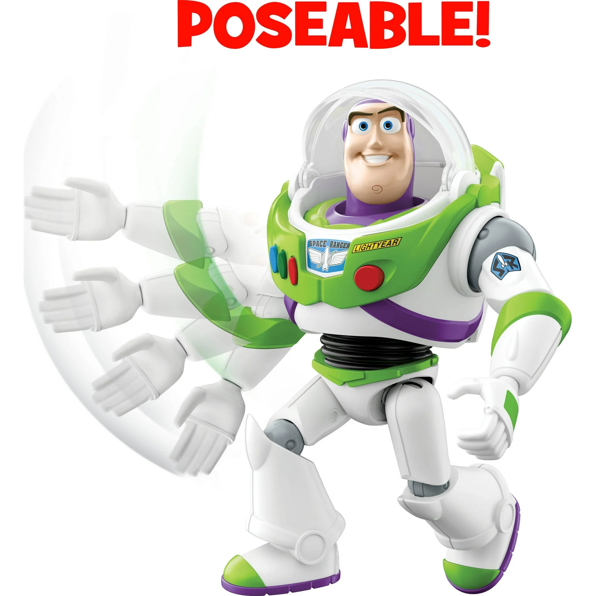Disney Pixar Toy Story Action Chop Buzz Lightyear 10" Figure