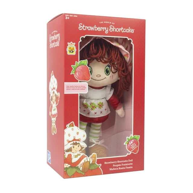 Strawberry Shortcake 14-Inch Strawberry Shortcake Rag Doll, Ages 3+
